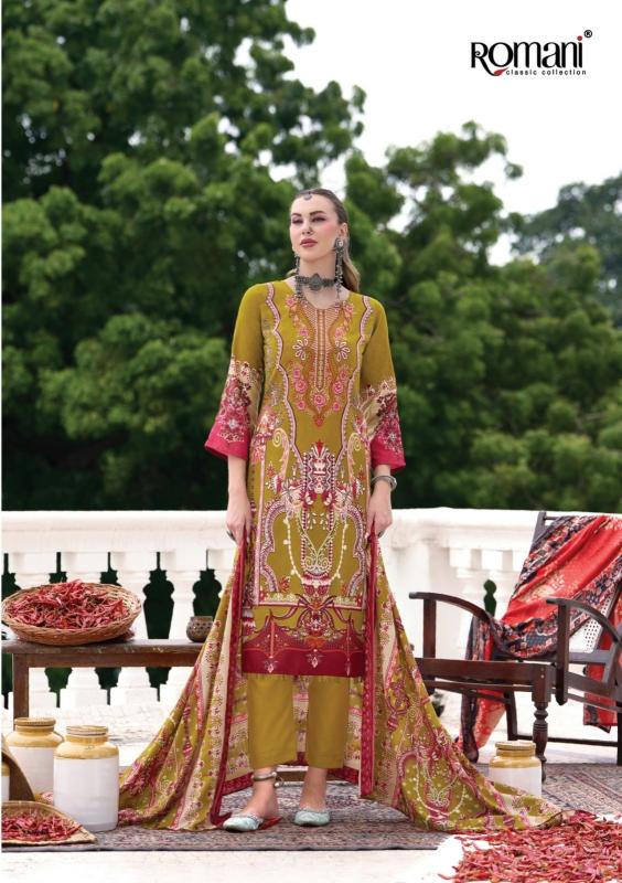 Romani aarzu vol 36 cotton dress material wholesale price in mumbai